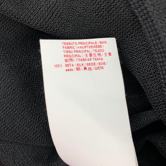 MARNI Size 6 Black See Through Silk Layered Tank Casual Top - Picture 6 of 7